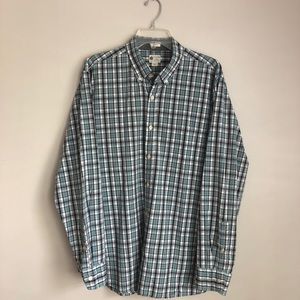 J. Crew Size Large Button Down Plaid Long Sleeve